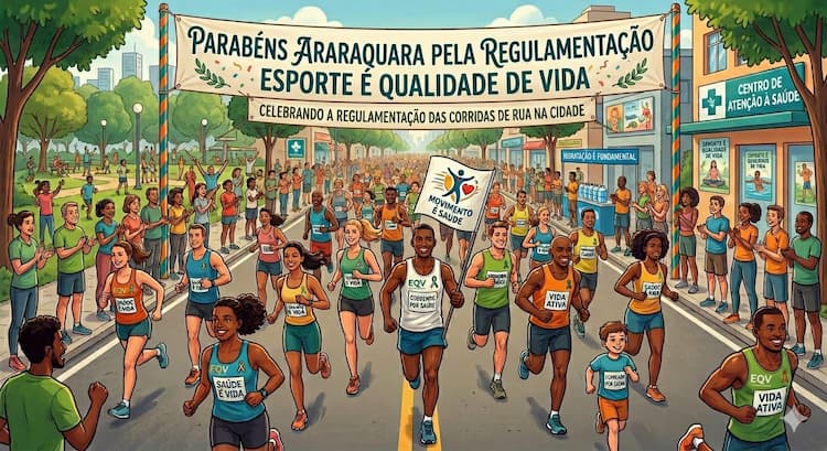 Araraquara dá importante passo na regulamentação das corridas de rua e serve de exemplo para o Estado