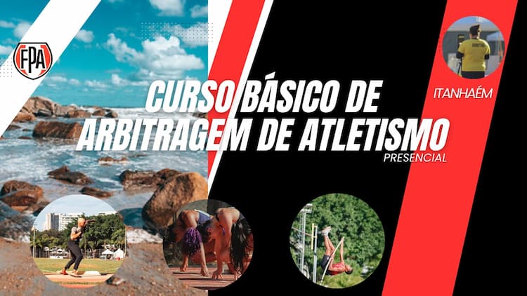 FPA abre inscrições para novo polo do Curso Básico  de Arbitragem em Atletismo em Itanhaém