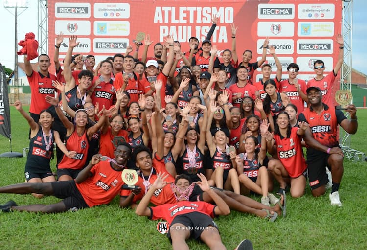 SESI-SP fica com o título geral do Campeonato Paulista Sub-16 de Atletismo