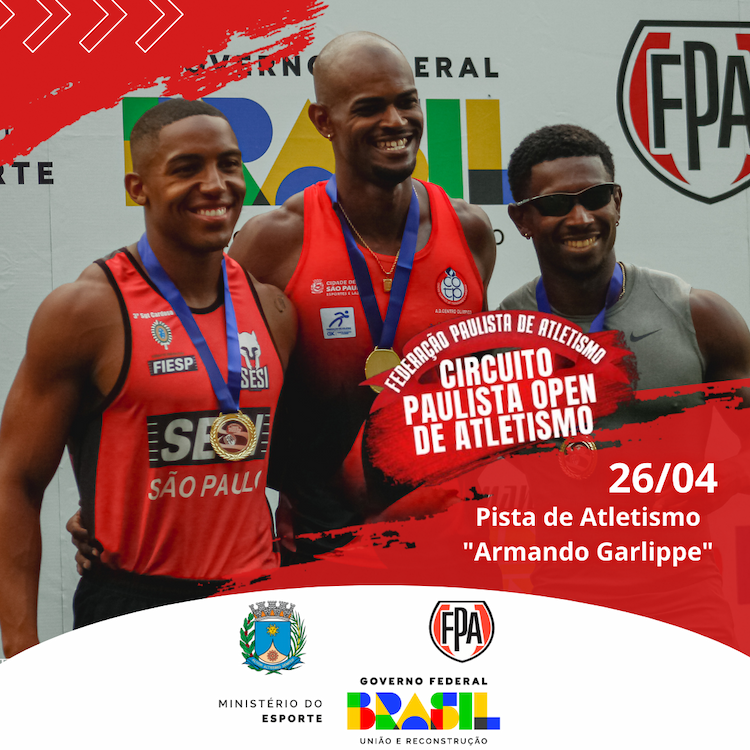Araraquara recebe a IV Etapa do  Circuito Paulista Open de Atletismo
