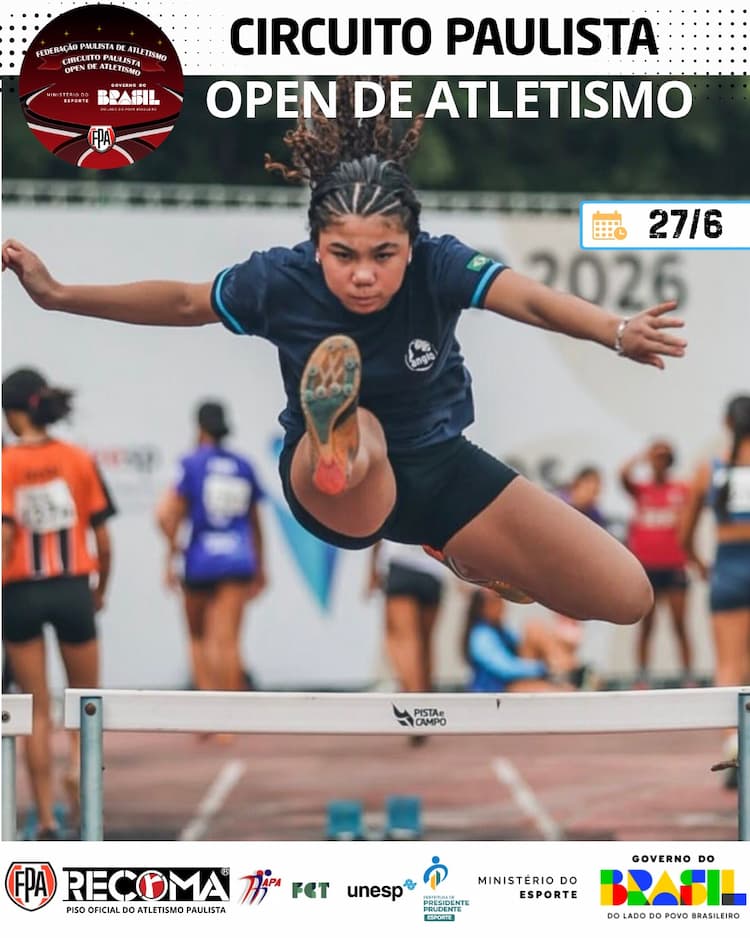 Circuito Paulista Open reúne atletas experientes e jovens promessas em Presidente Prudente