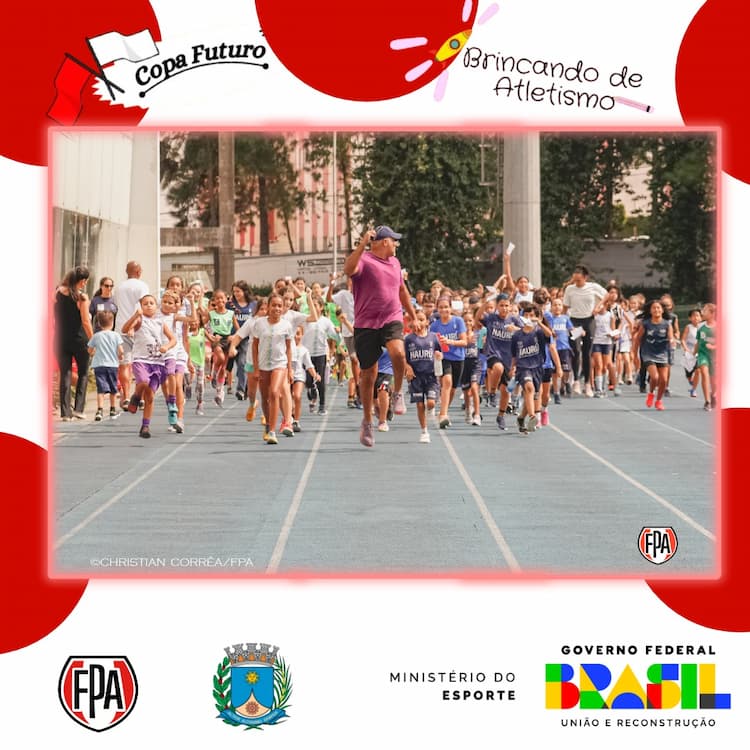 Copa Futuro e Brincando de Atletismo levam a nova geração a Araraquara