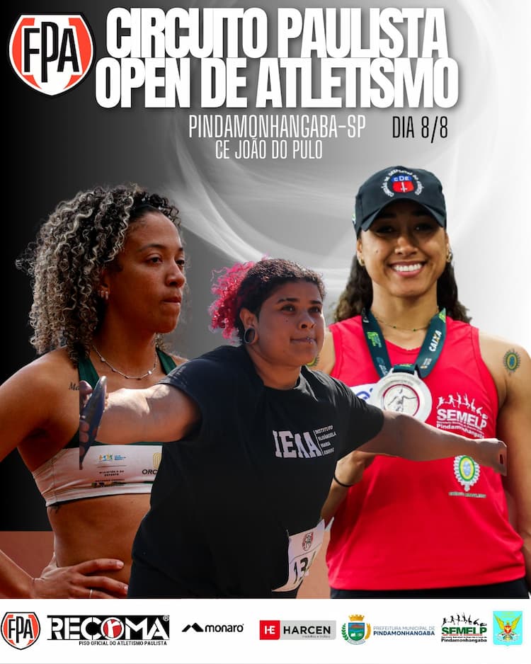 CE João do Pulo recebe o VI Circuito Open de Atletismo
