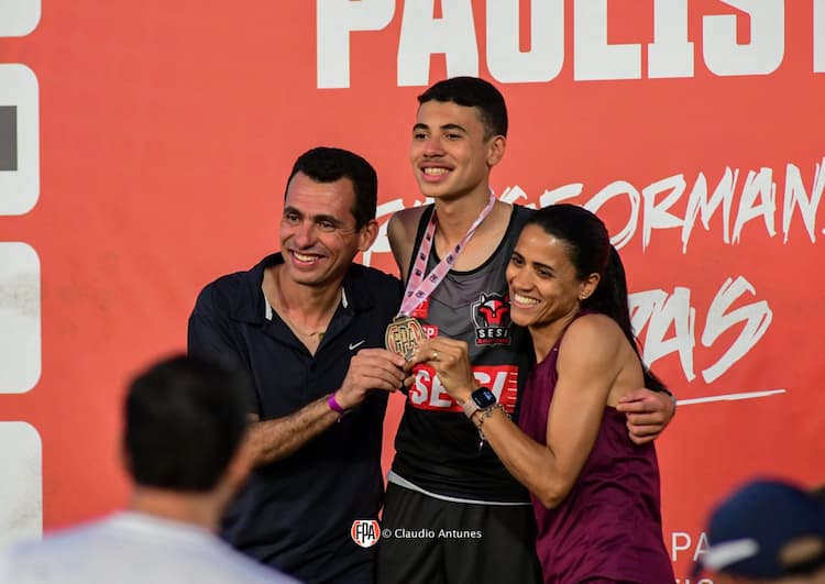 Com DNA de campeões, Miguel Gomes supera recorde de 2019  e faz história nos 1.000 metros em Pindamonhangaba