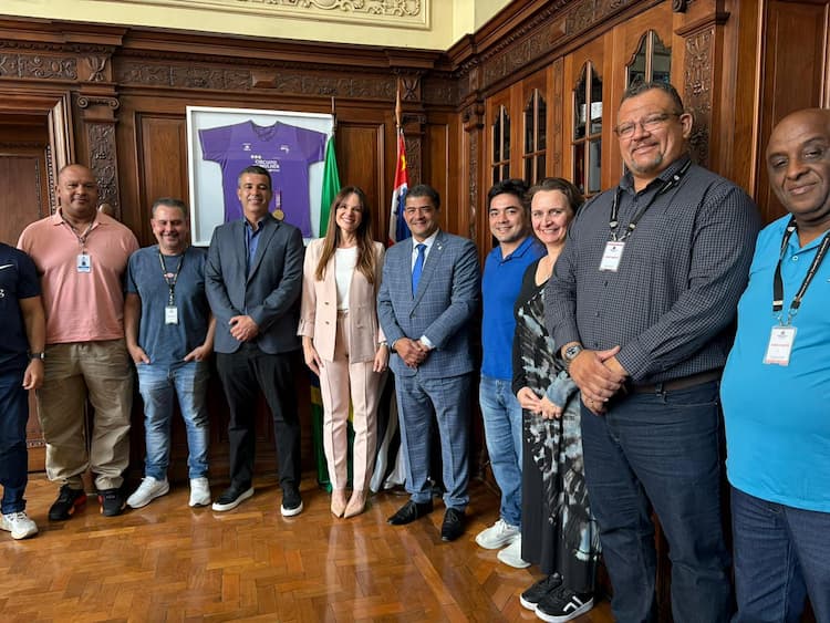 Presidente da FPA visita a Secretaria de Esportes do Estado de São Paulo